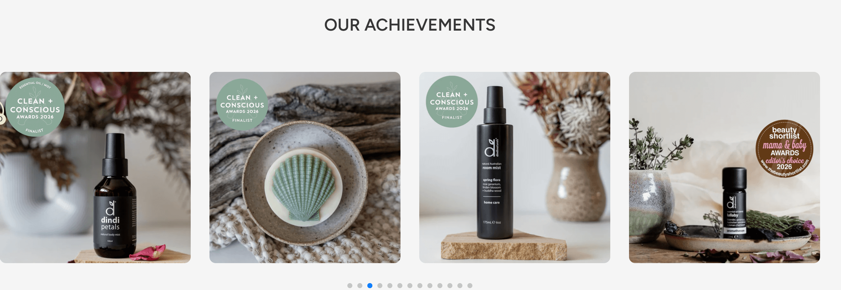 Dindi Naturals, clean + conscious, award-winning products